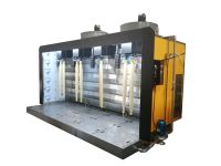 Machine à pulvériser automatique de produits chimiques pour jeans