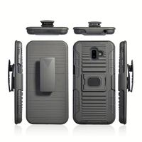 Coque de téléphone pliable en PC de style Ins avec béquille, protection renforcée, pour J4/J6Plus, certifiée QC, vente en gros OEM, marque Flying, offre spéciale