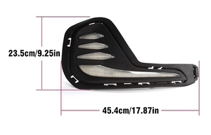 Mới 2023 Cavalier Onix Led Xe <span class=keywords><strong>DRL</strong></span> năng động lần lượt màu vàng tín hiệu đèn sương mù Bìa 2019-2022 Onix LED ban ngày chạy đèn pha đèn - Product Image 3