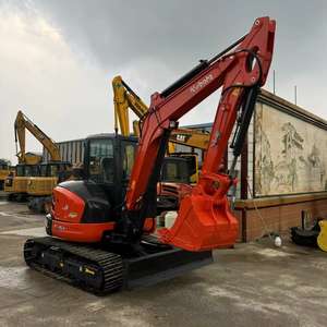 Escavatore Kubota 163 Usato di Importazione Originale Giapponese da 6 Tonnellate Kubota KX163 161 165 Kubota163 Mini Escavatore di Seconda Mano - Product Image 1