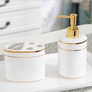 Nórdica mármol cuarto <span class=keywords><strong>de</strong></span> baño <span class=keywords><strong>de</strong></span> cerámica con la bandeja <span class=keywords><strong>de</strong></span> titular <span class=keywords><strong>de</strong></span> <span class=keywords><strong>cepillo</strong></span> <span class=keywords><strong>de</strong></span> dientes <span class=keywords><strong>de</strong></span> dispensador <span class=keywords><strong>de</strong></span> jabón <span class=keywords><strong>de</strong></span> plato <span class=keywords><strong>de</strong></span> jabón hisopo <span class=keywords><strong>de</strong></span> algodón, caja <span class=keywords><strong>de</strong></span> accesorios <span class=keywords><strong>de</strong></span> baño - Product Image 4