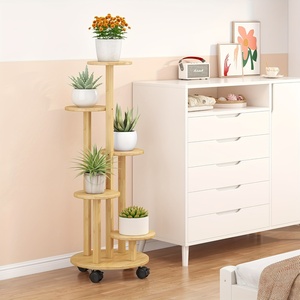 Supports de <span class=keywords><strong>plantes</strong></span> <span class=keywords><strong>en</strong></span> <span class=keywords><strong>bois</strong></span> de bambou écologiques et naturels de style moderne du milieu du siècle <span class=keywords><strong>pour</strong></span> <span class=keywords><strong>plantes</strong></span> <span class=keywords><strong>d</strong></span>'<span class=keywords><strong>intérieur</strong></span> - Product Image 4