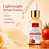 Sérum Visage Personnalisé LAMARINE K-Beauty Vitamine C & Acide Hyaluronique 50mL Hydratant Éclaircissant et Blanchissant