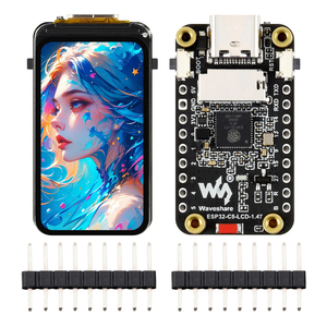ESP32-C5-LCD-1.47 บอร์ดพัฒนาจอแสดงผล LCD โปรเซสเซอร์ RISC-V 32 บิต ความละเอียด 172*320 รองรับสี 262K รองรับ WiFI 2.4GHz/5GHz K466 - Product Image 6