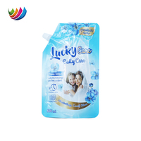 Pochette personnalisée pour savon liquide, Doypack en plastique avec bec verseur, 500 ml, pour lessive liquide, avec bec verseur réutilisable