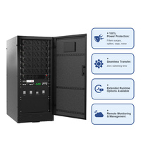 Alimentation électrique UPS modulaire OEM 20KVA 40KVA 60KVA 80KVA 100KVA 160KVA 200KVA PF 0.99 3 phases, alimentation UPS en ligne