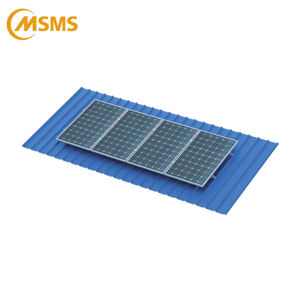 solar steel tile roof PV mounting system structures