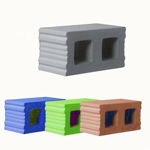 Blocs de construction personnalisés avec logo imprimé, jouets anti-stress souples et compressibles pour cadeaux promotionnels - Product Image 2