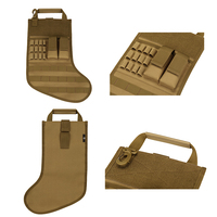 Organisateur mural de Noël imperméable tactique MOLLE Protector Plus pour décorations et chaussettes