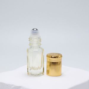 Botellas de Perfume de Lujo de 3ml y 6ml, Botellas de Vidrio Octagonales con Bola de Acero para Roll-on - Product Image 5