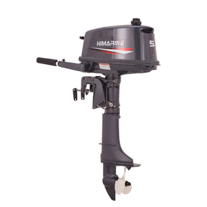 Motore Fuoribordo Himarine 5HP a 2 Tempi con Albero Corto, <span class=keywords><strong>Dimensioni</strong></span> Standard Simili al Motore per Barche Tipo Yamaha - Product Image 1