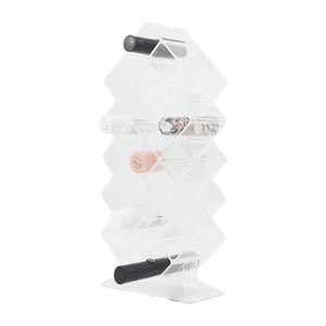 Cubo de almacenamiento de plástico transparente Organizador de zapatos de acrílico apilable duradero - Product Image 1