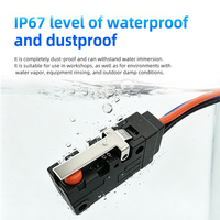 Micro-interrupteur étanche WZ100A01-W2, avec fil de connexion, poussoir à broche scellé IP67, divers styles disponibles, directement de l'usine