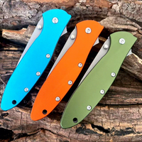 Couteau pliant multifonctionnel d'extérieur - Outil EDC portable pour le camping en milieu sauvage avec fonctions d'ouverture de fruits et de boîtes