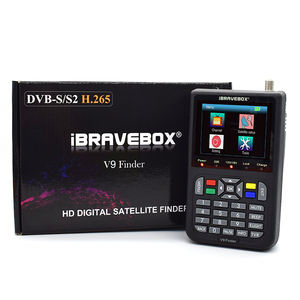 Medidor de Satélite Digital de 3.5 Pulgadas H.265 DVB-S2 <span class=keywords><strong>IBravebox</strong></span> V9 Finder - Product Image 4
