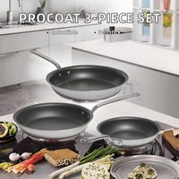 Poêles et casseroles en aluminium en gros avec couvercle en verre et poignée en acier inoxydable pour la maison, les restaurants et les chefs – Commande en gros