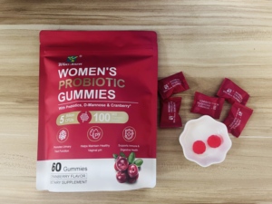 Gomitas Probióticas Veganas Winstown para Mujeres con D-Manosa, Prebióticos, 5 Mil Millones de UFC, Salud Uterina Femenina, Suplemento Dietético de Arándano - Product Image 5