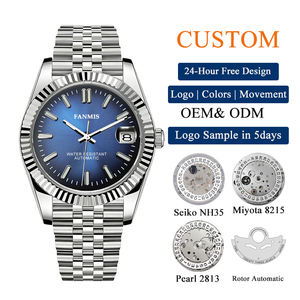 นาฬิกาจักรกลญี่ปุ่นคุณภาพสูง รุ่นปรับแต่งพิเศษ พร้อมกลไก NH35 และตัวเรือนแซฟไฟร์ - Product Image 1