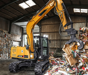 Экскаваторы 7,5 тонн SY75 с высококачественной тяжелой землеройной техникой для экскаватора по низкой цене - Product Image 3