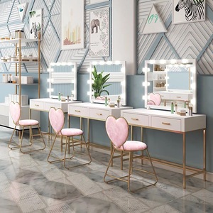 Mobilier de Salon, miroir de style, <span class=keywords><strong>coiffeuse</strong></span> de Salon de beauté - Product Image 3