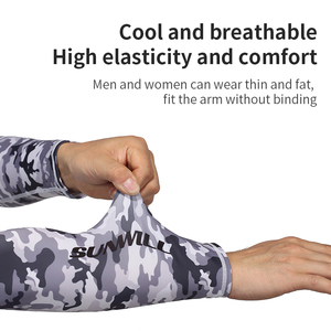 Leichte, wasserdichte, UV-schützende, atmungsaktive, winddichte, schnelltrocknende, antibakterielle Armstulpen-Sets für Basketball, Baseball und andere Sportarten - Product Image 6