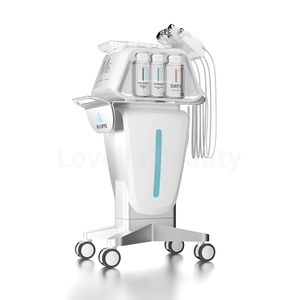 Appareil professionnel de beauté pour salon de spa, 6-en-1, hydro-microdermabrasion, oxygène H2O2, équipement facial pour les yeux et la tête - Product Image 5