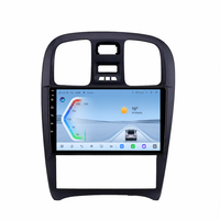 Lecteur multimédia Android pour voiture pour Sonata Fe 2004-2012, écran partagé, autoradio, GPS, navigation, audio, vidéo, CarPlay, DSP