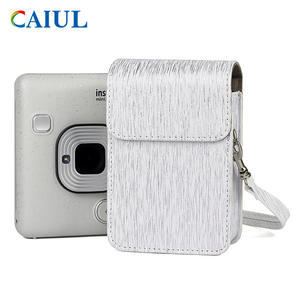 มินิไลเพลย์แบบไหล่เดียว 	   กระเป๋ากล้องวินเทจ หนัง PU นุ่ม ป้องกันอย่างดี สะดวกต่อการจัดเก็บ กระเป๋ากล้องแฟชั่น - Product Image 3