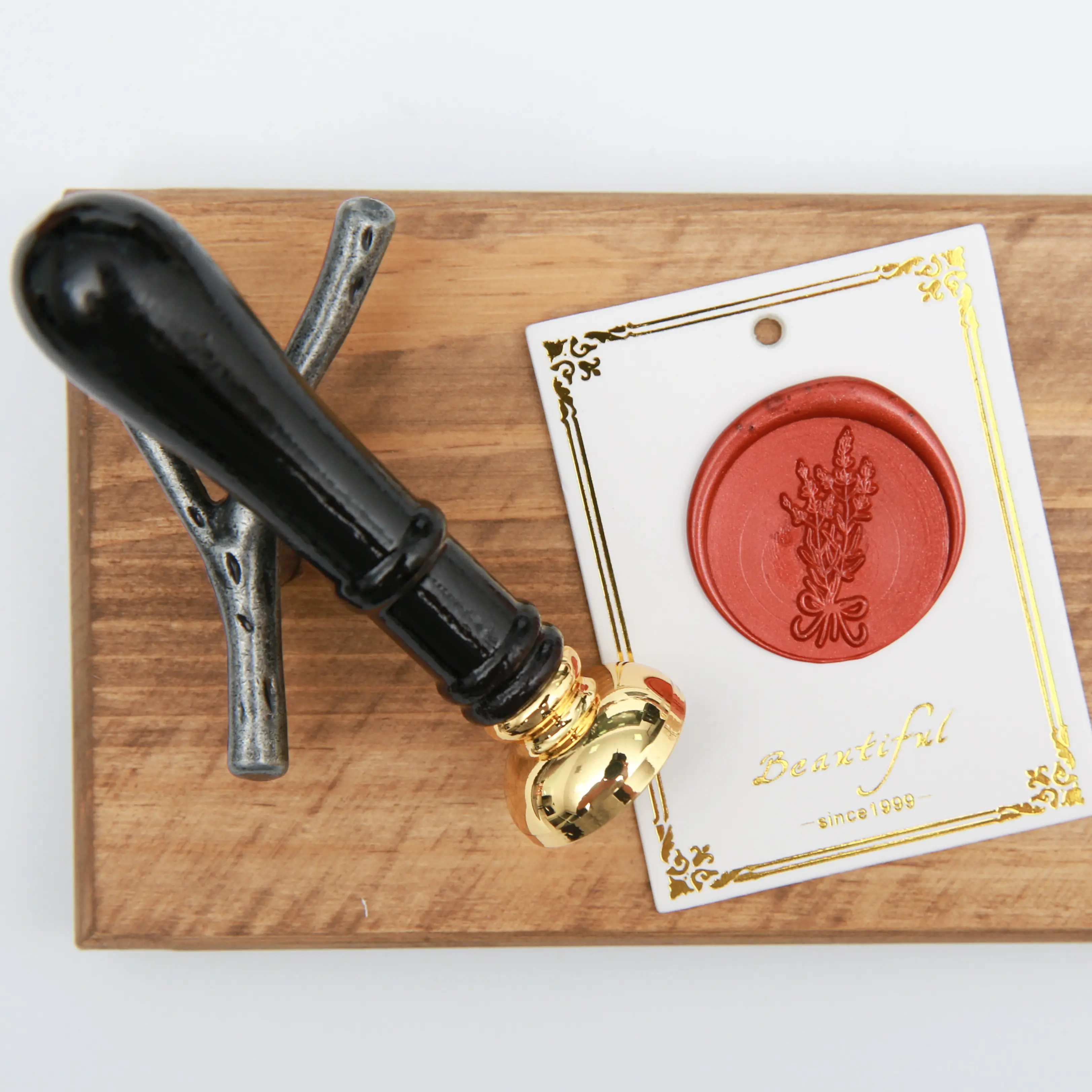 DIY Tùy Chỉnh Khắc Biểu Tượng wax seal stamp thư wax con dấu