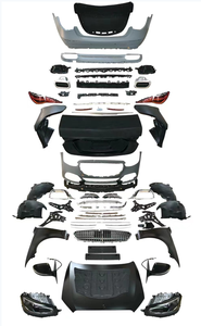 Kit de Carrocería para Benz <span class=keywords><strong>Clase</strong></span> <span class=keywords><strong>S</strong></span> W221 2006-2013 al Estilo <span class=keywords><strong>Maybach</strong></span> W223, Modificación de Automóvil con Capó, Parachoques, Faros LED, Luces Traseras y Guardabarros - Product Image 2