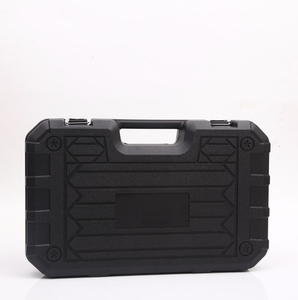 Ensemble d'outils d'électricien robuste de 105 pièces, perceuse au lithium, scie sauteuse, fraise d'angle, faucille, pioche, étui rigide portable - Product Image 6