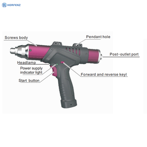 Loại súng lục Máy vặn vít điện thông minh kiểu <span class=keywords><strong>servo</strong></span> Điều khiển chính xác mô-men xoắn/tốc độ/góc Điện áp 220v Động cơ lõi thay thế Desoutter - Product Image 2