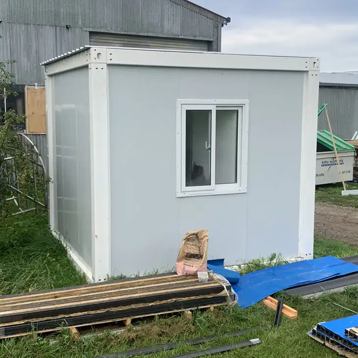 Pre Fab Luxe Portable Tiny Mobiele Woningen Huis Frame Container Voor Accommodatie Tijdelijke Site Kantoor
