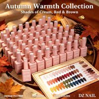 Collection Chaleur Automnale – Vernis à Ongles Gel UV Couleurs Variées en Gros, Marque Privée, Sans HEMA ni TPO, UV LED, OEM ODM
