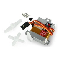 Servo Digital Micro Feite FT3325M Mini de 7kg, Totalmente Metálico, 250 Grados, para Helicópteros RC, Motor sin Núcleo, Juguete de Ala Fija