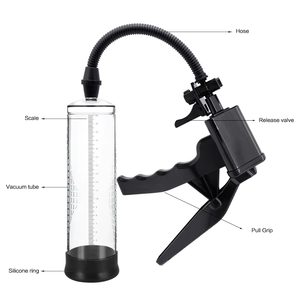 पुरुष हस्तमैथुन वैक्यूम पंप लिंग बढ़ाने के लिए नकारात्मक दबाव व्यायाम सेक्स खिलौना - Product Image 3
