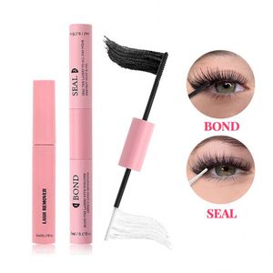กาวต่อขนตาแบบกันน้ำ สำหรับความชื้นต่ำ ยี่ห้อ Private Label แบบหัวคู่ สำหรับต่อขนตาด้วยตัวเอง - Product Image 1