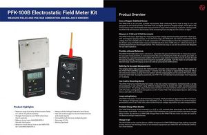 Kit de Medidor de Campo Electrostático PFK-100B - Product Image 4