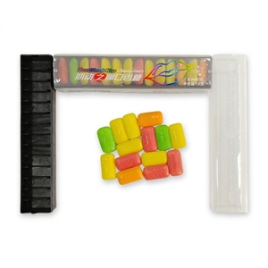 Caramelos de Goma Masticables Coloridos, Muestra Gratuita OEM/ODM, Dulces de Goma Suaves, Aroma Afrutado, Caramelos Duros, Beso de Corazón - Product Image 3