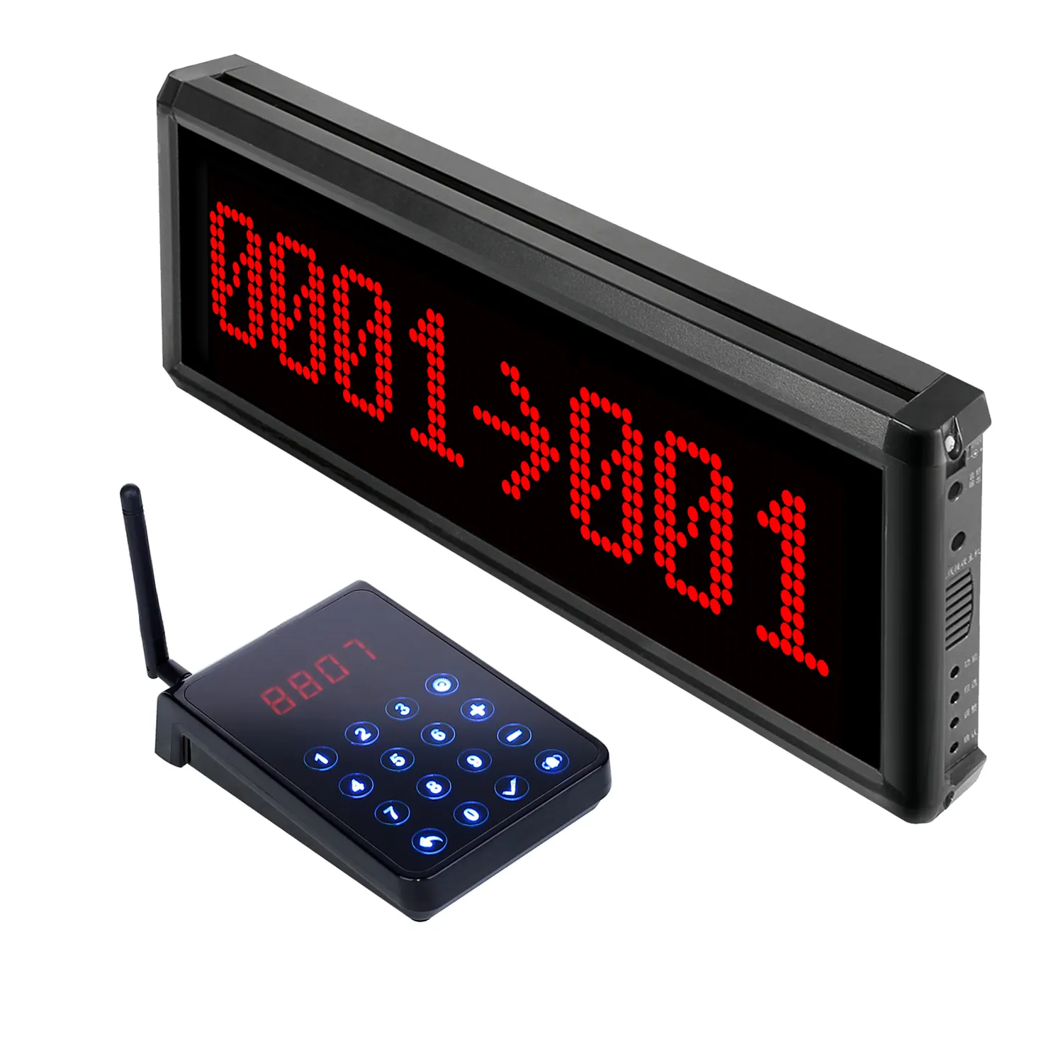 Wireless Customer Calling Systems Pager Fast Food Restaurant Long Range Number Waiting Queue Display System