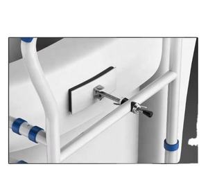 Elderly <strong>Mobility</strong> Aids Adjustable 150kg Capacity Powder Coated Bathroom Toilet Safety Rail Tool-free Rehabilitation Therapy - Product Image 4