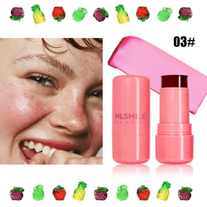 Nouveau Style populaire longue durée étanche refroidissement <span class=keywords><strong>eau</strong></span> gelée teinte lèvre et joue tache Blush bâton - Product Image 6