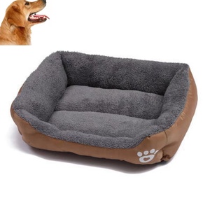 Venta al por mayor de alta calidad lindo suave mascota gato perro cálido cómodo sofá cama para animales de compañía - Product Image 1