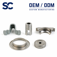 Pièces de carter de moteur en acier inoxydable sur mesure OEM/ODM, embouties par tirage profond, finition brossée pour applications automobiles