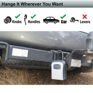 Hộp Khóa Chìa Khóa An Toàn Chìa Khóa Xe Hơi Hộp Khóa Chìa Khóa Lưu Trữ Tại Nhà Cho Két Sắt Ngoài Trời Hộp Khóa Chữ Số Có Nút - Product Image 4