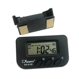 Kenko KK-613D Mini Car <b>Clock</b> <b>LED</b> Digital Timer For Motorcycle And Car - Product Image 1