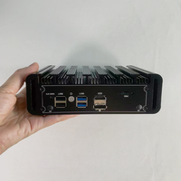 Boîtier TV OEM G31, nouveau mini PC sans ventilateur DDR4 4*Lan, routeur logiciel, pare-feu VPN N5105, ordinateur industriel Pfsense Linux Ubuntu