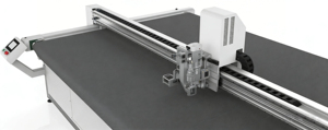 Machine de découpe CNC à couteau vibrant entièrement automatique, 11KW, faible taux de défaillance, taille de coupe 3,2m*4m, motif rayé zèbre pour rouleau - Product Image 5