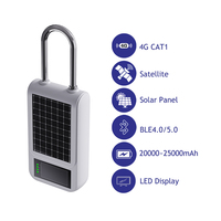 Rastreador GPS GLONASS con Bloqueo Satelital, Resistente al Agua, Compatible con Aplicación Android y PC, 1 Año de Soporte para Monitoreo de Contenedores y Seguridad de Carga