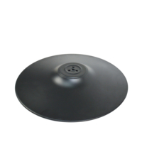 Base de table basse en forme de tulipe en fonte de 45cm de haut de gamme personnalisée pour le salon de l'hôtel ou le balcon